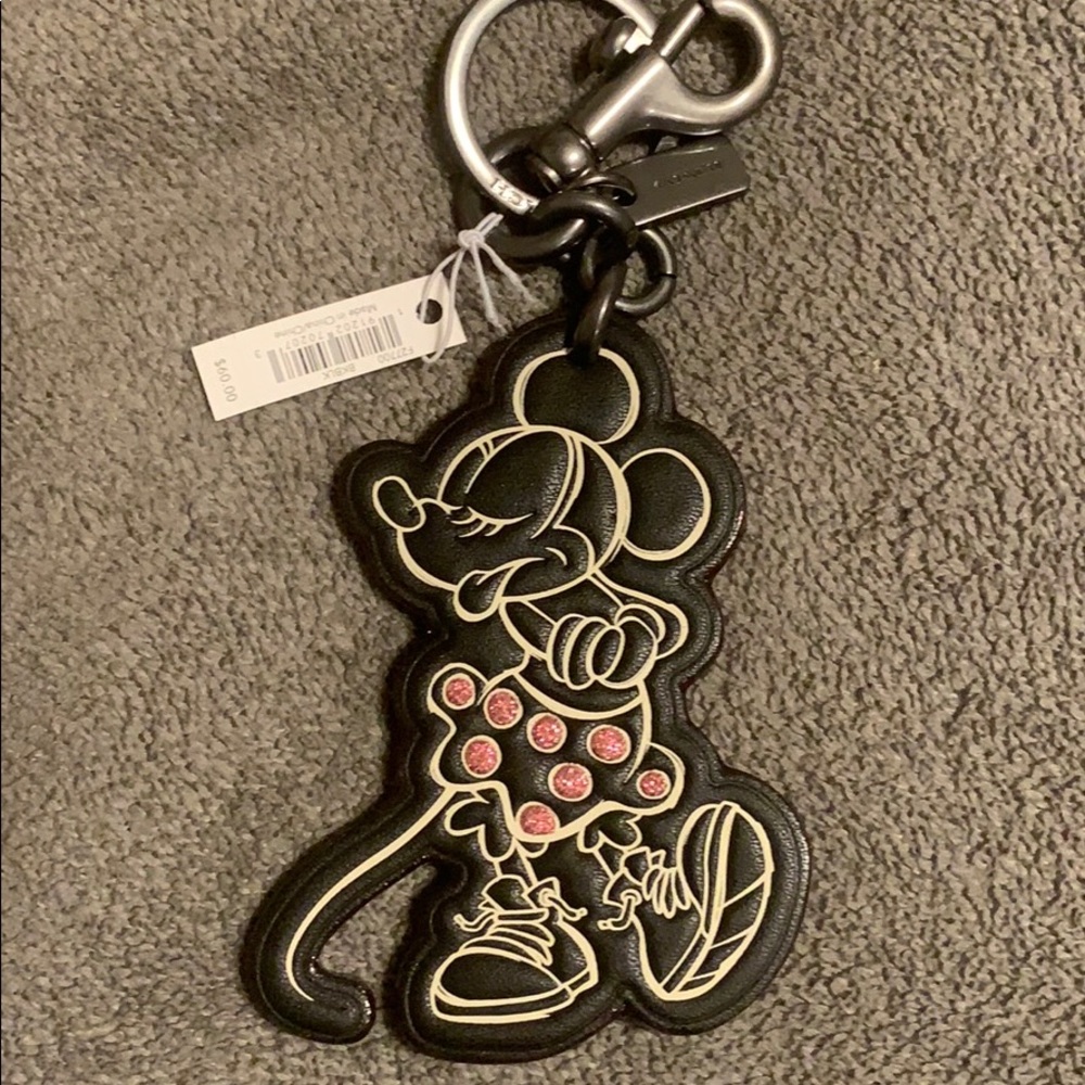 Disney x Coach Minnie Mouse bag charm